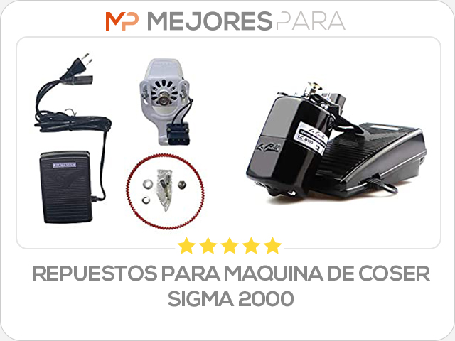 repuestos para maquina de coser sigma 2000