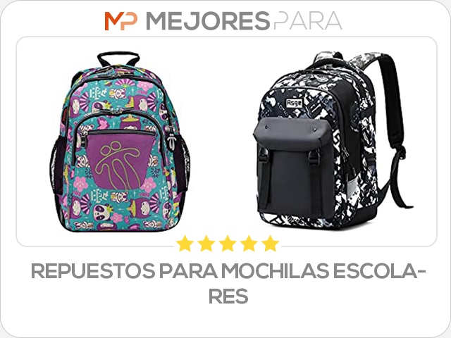 repuestos para mochilas escolares