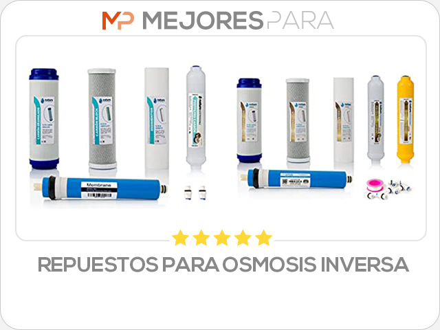 repuestos para osmosis inversa