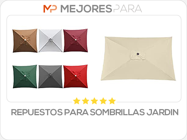 repuestos para sombrillas jardin