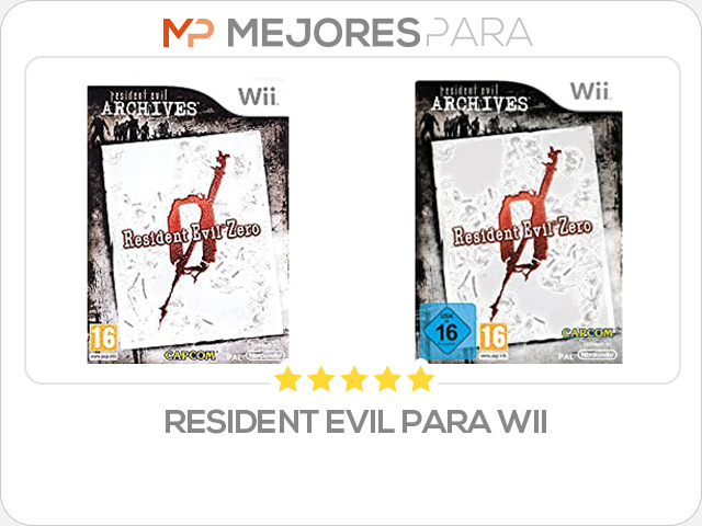 resident evil para wii