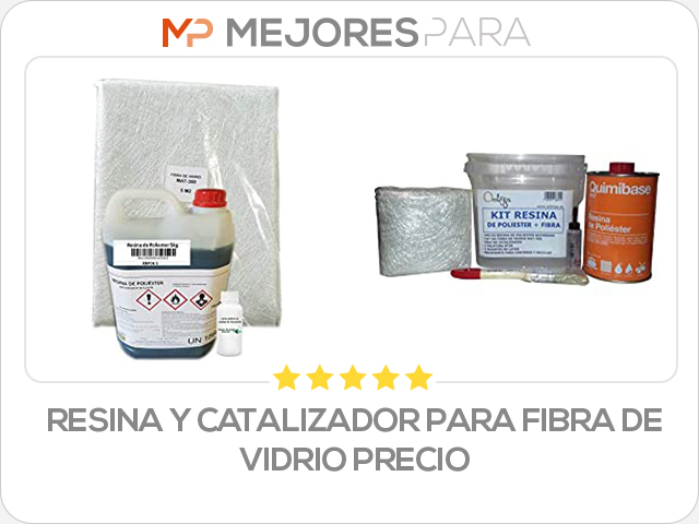 resina y catalizador para fibra de vidrio precio