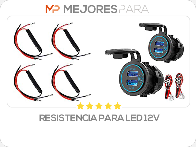 resistencia para led 12v