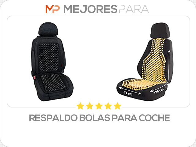 respaldo bolas para coche