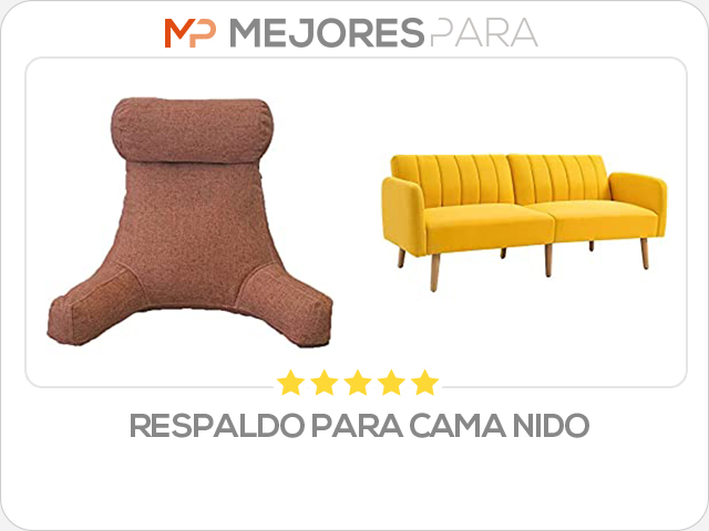 respaldo para cama nido