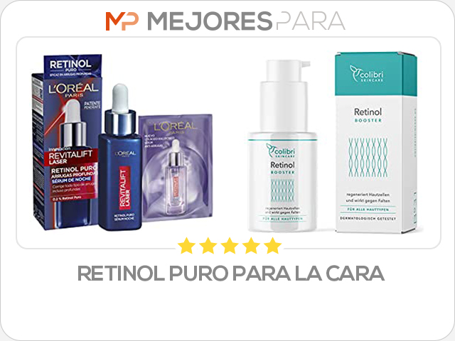 retinol puro para la cara