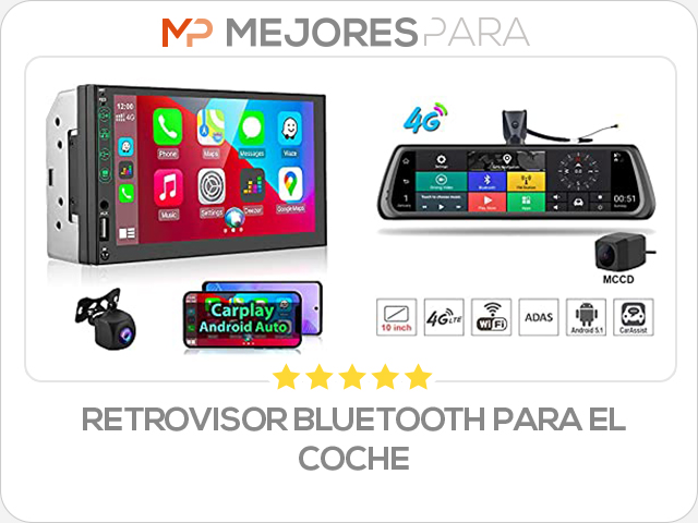 retrovisor bluetooth para el coche