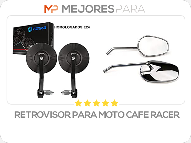 retrovisor para moto cafe racer