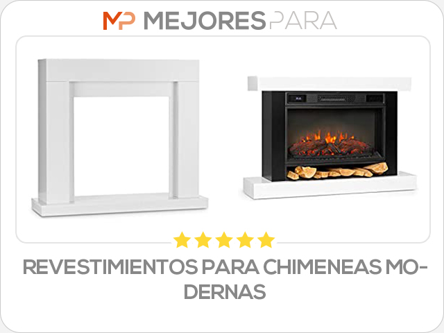 revestimientos para chimeneas modernas