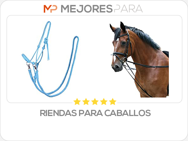 riendas para caballos