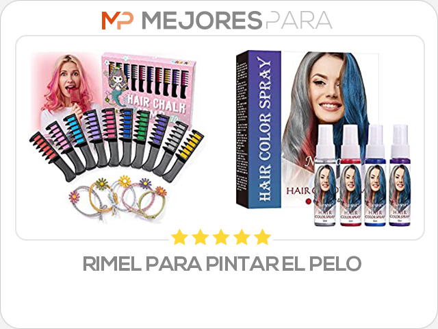 rimel para pintar el pelo