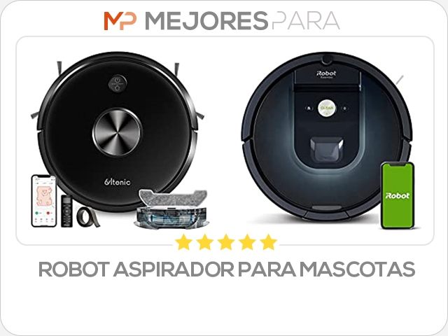 robot aspirador para mascotas