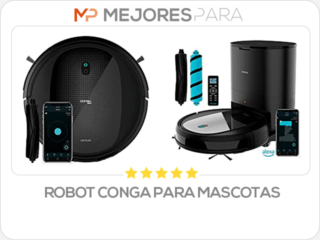 robot conga para mascotas