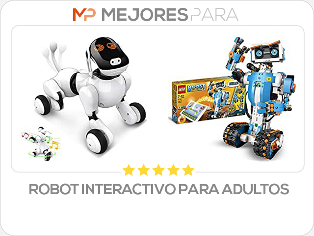 robot interactivo para adultos