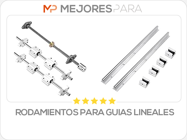 rodamientos para guias lineales