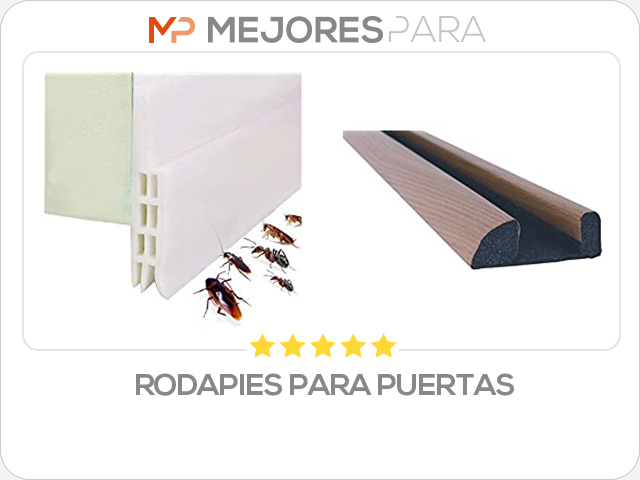 rodapies para puertas