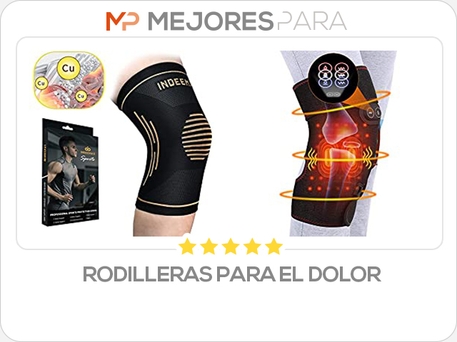 rodilleras para el dolor