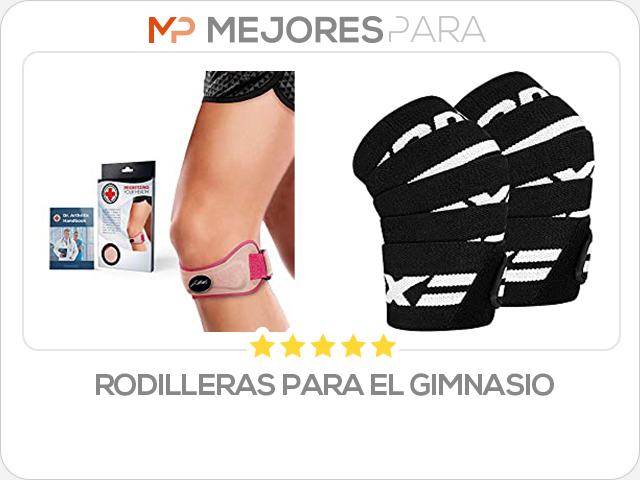 rodilleras para el gimnasio