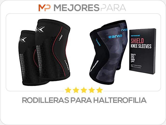 rodilleras para halterofilia