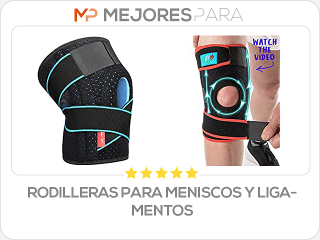 rodilleras para meniscos y ligamentos