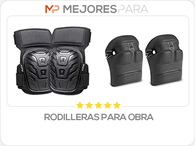 rodilleras para obra