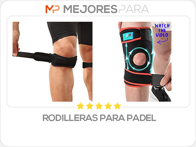 rodilleras para padel