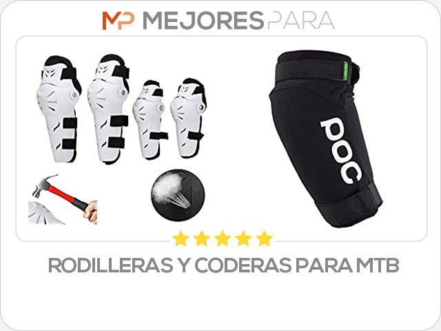 rodilleras y coderas para mtb