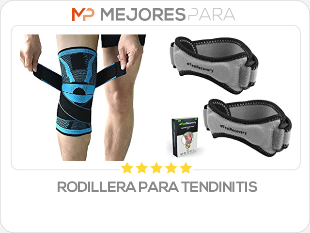 rodillera para tendinitis