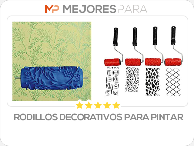 rodillos decorativos para pintar