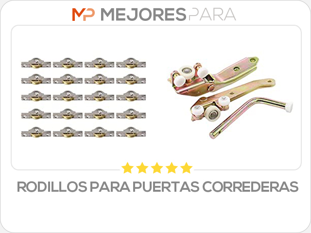 rodillos para puertas correderas