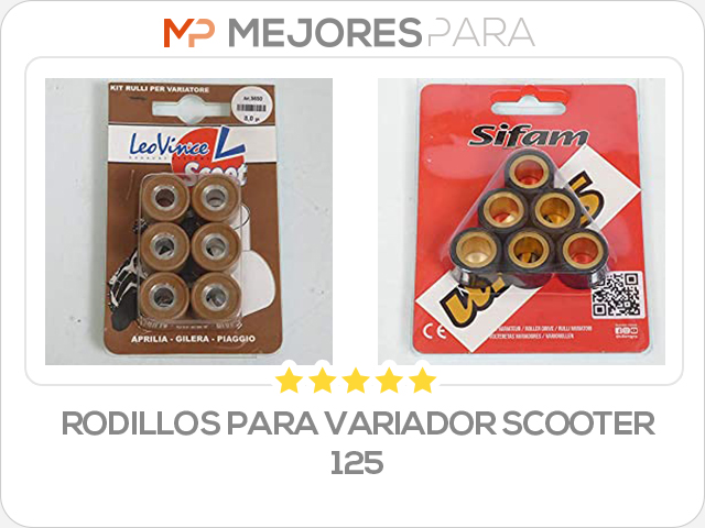 rodillos para variador scooter 125