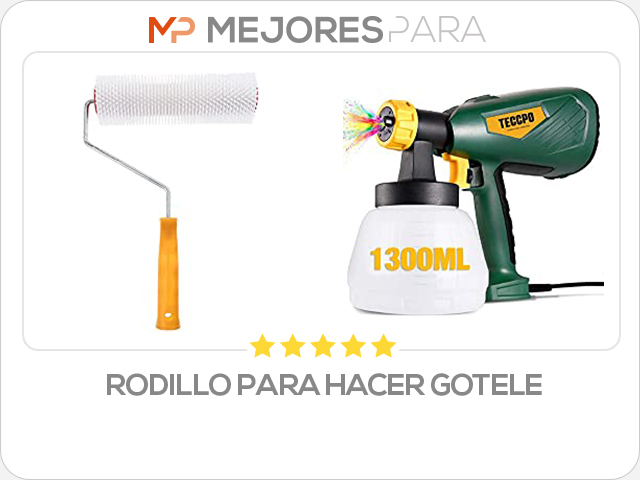 rodillo para hacer gotele