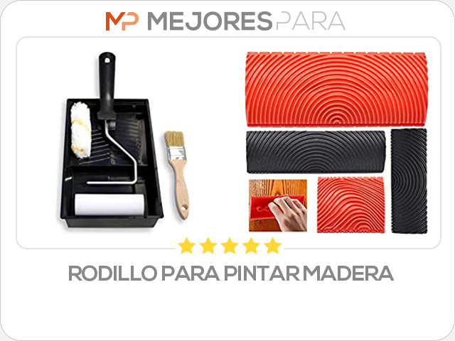 rodillo para pintar madera