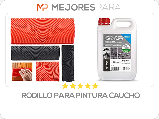 rodillo para pintura caucho