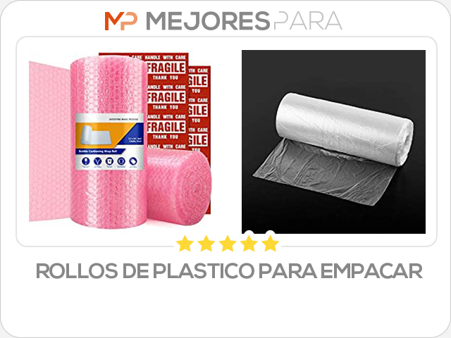 rollos de plastico para empacar