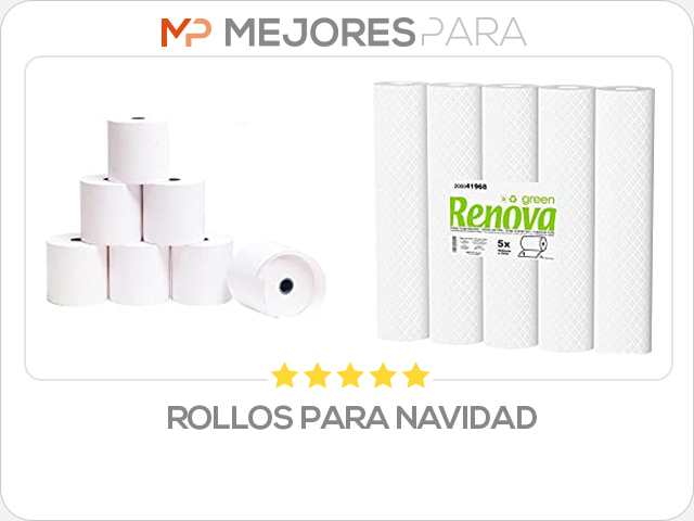 rollos para navidad