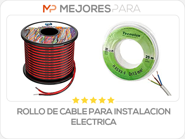 rollo de cable para instalacion electrica