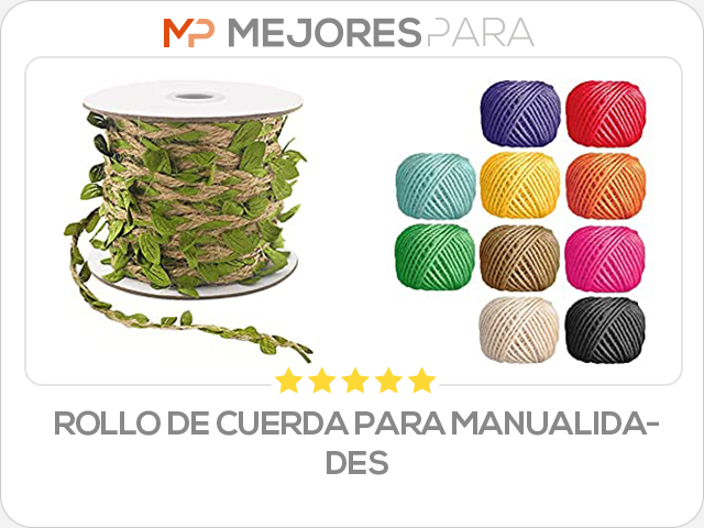 rollo de cuerda para manualidades