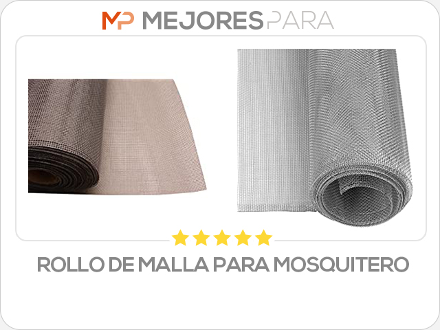 rollo de malla para mosquitero