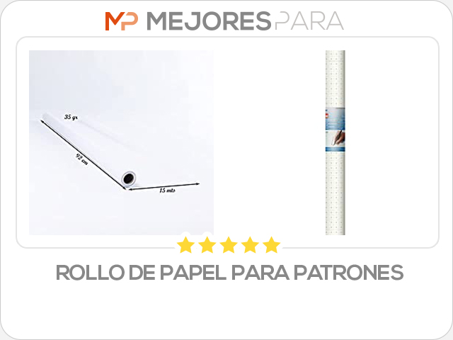 rollo de papel para patrones