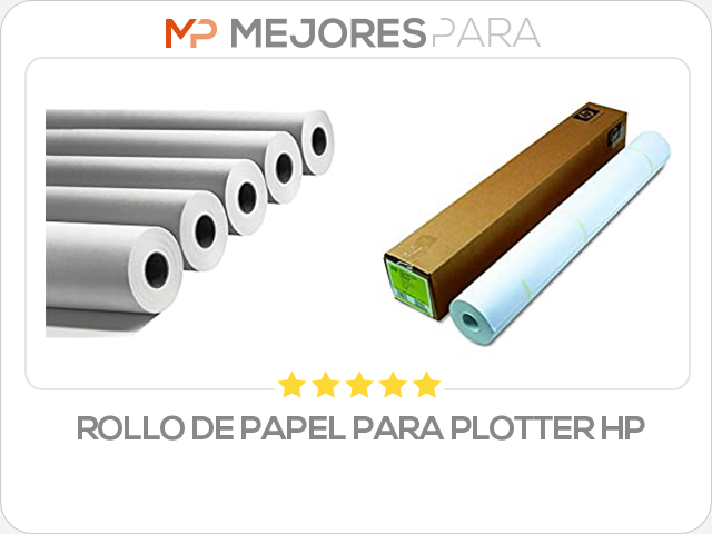 rollo de papel para plotter hp