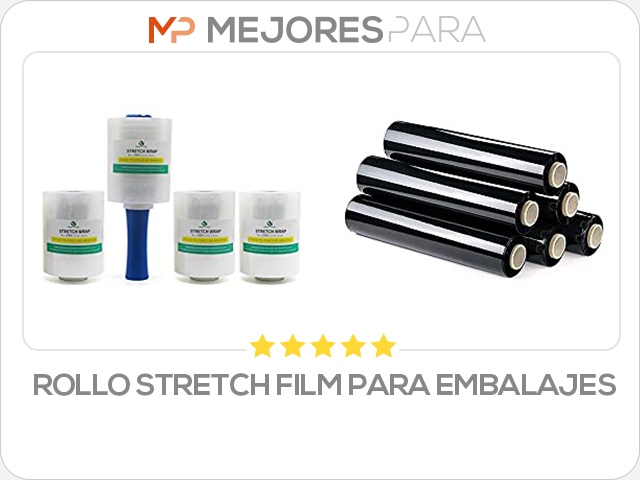 rollo stretch film para embalajes