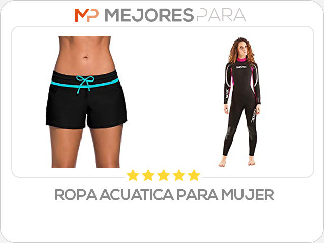 ropa acuatica para mujer