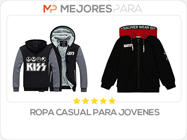 ropa casual para jovenes