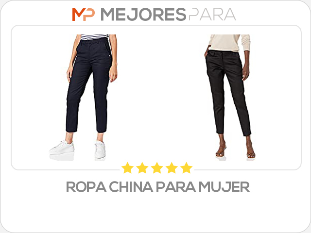 ropa china para mujer