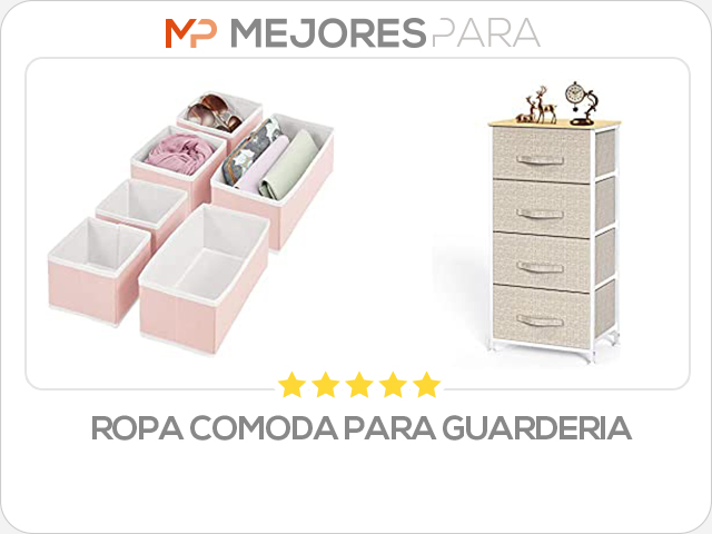 ropa comoda para guarderia