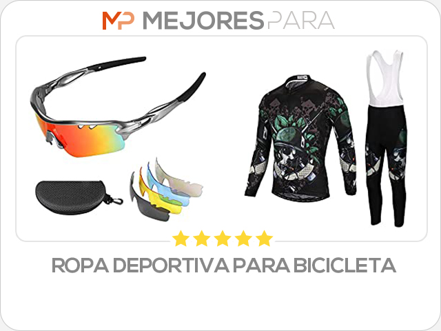 ropa deportiva para bicicleta