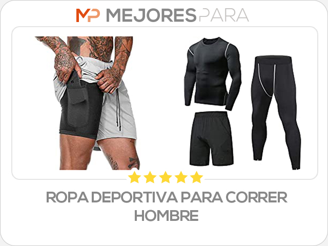 ropa deportiva para correr hombre