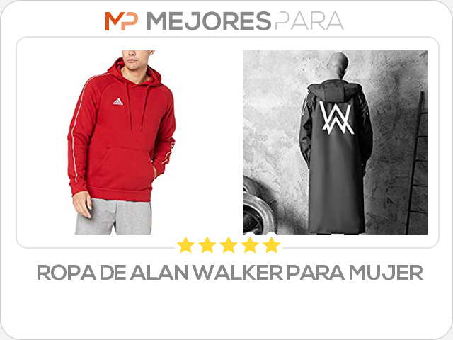 ropa de alan walker para mujer