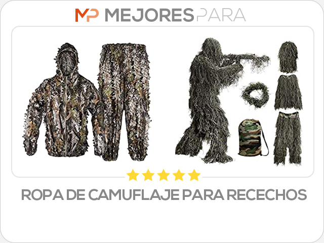 ropa de camuflaje para recechos